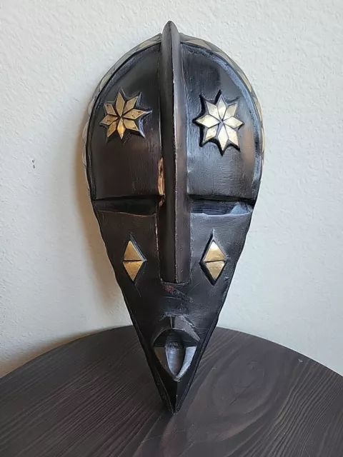African Tribal Mask Wooden Mask / Wall Art 12”