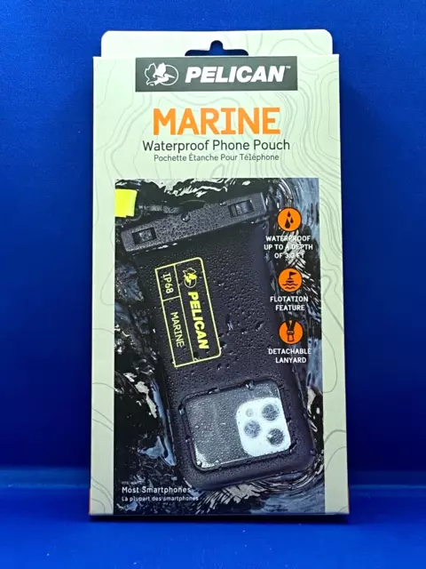 Bolsa de teléfono impermeable Pelican Marine IP68 para la mayoría de los teléfonos inteligentes (PP048106)