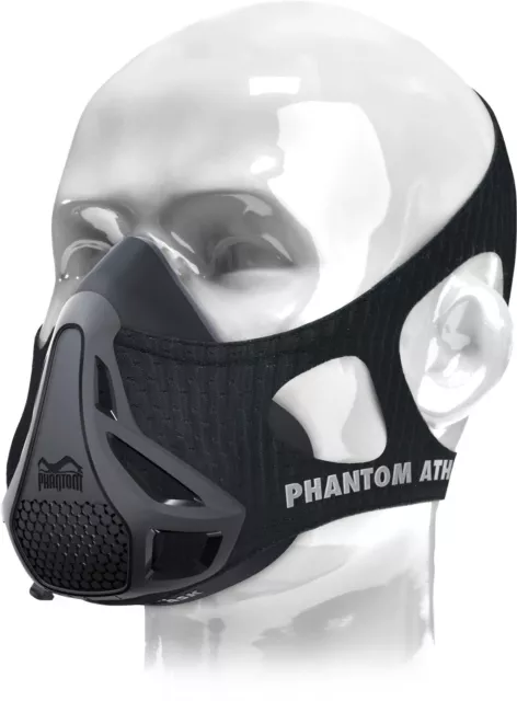 Phantom Athletics Erwachsene Training Mask Trainingsmaske Größe L Schwarz NEU