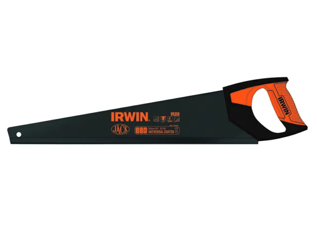 Irwin Jack 880 Un Universel Main Scie 550mm (22in) Revêtu 8 Tpi