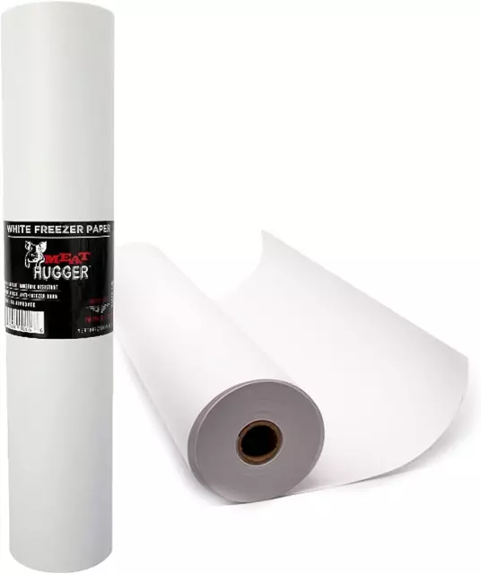 White Freezer Paper Refill Roll for Dispenser Box 17.25 Inch X 175 Feet - Pol...