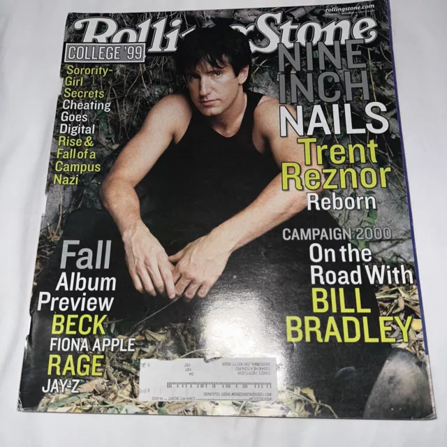 Rolling Stone Magazine #823 10/14/1999 Nine Inch Nails Trent Reznor Beck Vintage