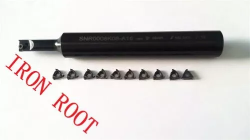 1P SNR0008K08-A16 Threading Cut boring bar tool Holder +10P 08IR A60 SMX35