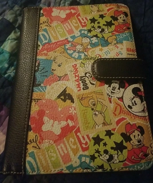 EUC Disney Parks iPad Mini Kindle Tablet Cover Case Classic Vintage Print Mickey