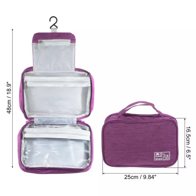 9.84 x 6.5" Travel Packing Organizer Waterproof Cube Packing Luggage Organizer 2