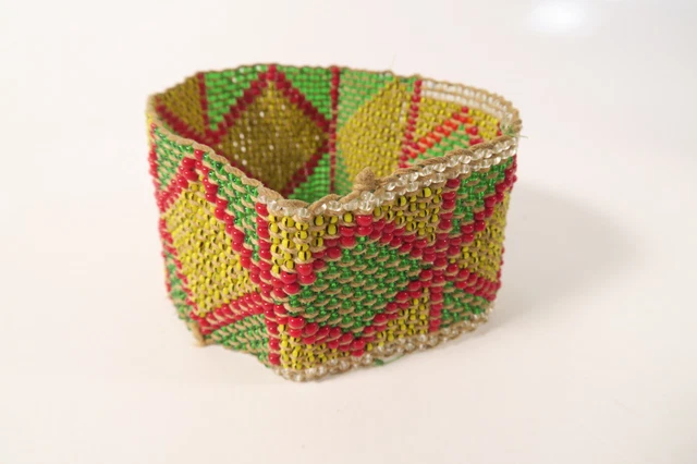 Schmuckband Papua Neuginea Glasperlen FC95 beads jewelry beadwork