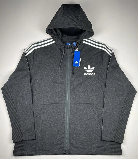 adidas originals curated full zip hoodie