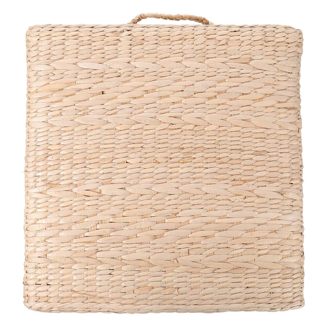 Cojín plano de paja futón cojín acolchado colchoneta de yoga almohada de meditación cojín