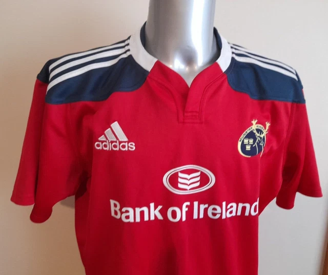 Munster Rugby Ireland Adidas 2013/15 Home Jersey Shirt Size Adult XL Extra Large