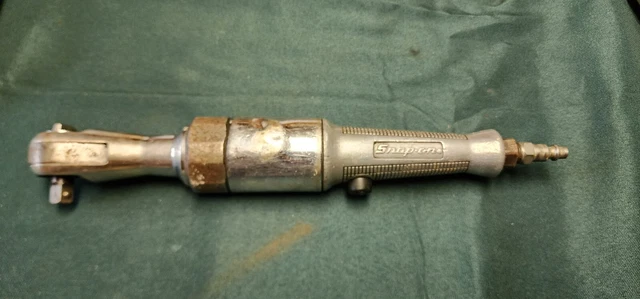 Snap On Far72B Reversible Pneumatic 3/8” Drive Super Duty Air Ratchet Usa - Nice 3