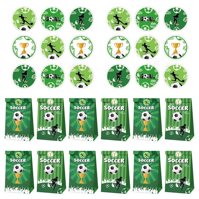 Fußball Party Papier Geschenk Taschen Candy Gunst Geschenk Taschen