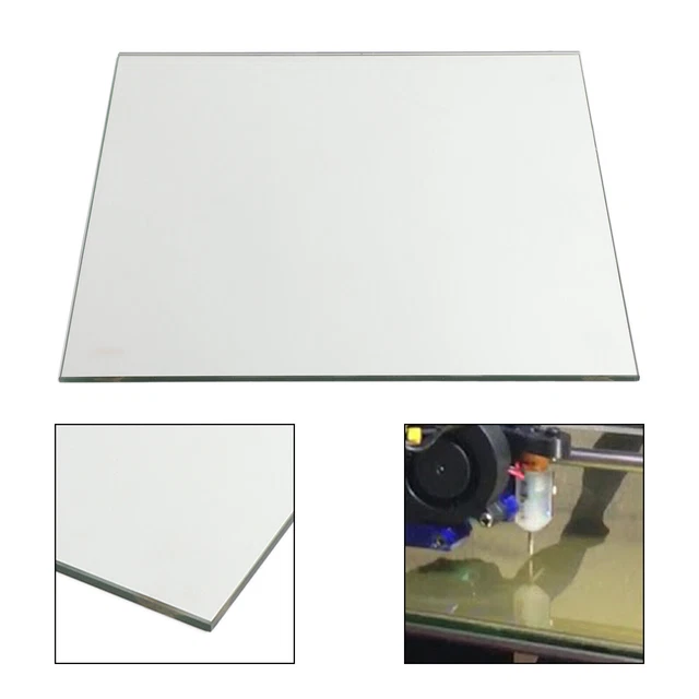 Empered Glass Build Platform Size Fits Ender 3/Ender 5/Ender 3 Pro CR-10 CR-10S