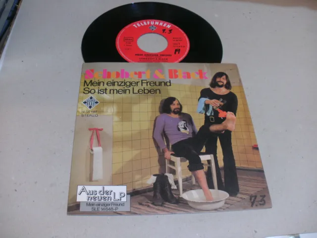 (125) Schobert & Black - Mein Einziger Freund - 7" Single Vinyl