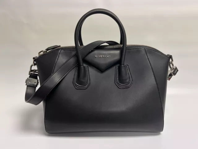 Givenchy Medium Antigona Authentic In Box Leather Satchel Bag