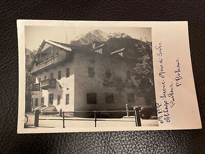 CARTOLINA TRENTINO ALTO ADIGE BOLZANO MOSO DI SESTO ALBERGO LEONE FOTOGRAFICA 