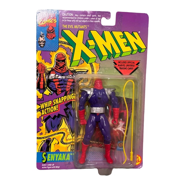 1994 Toy Biz Marvel Comics X-Men The Evil Mutants Senyaka ERROR! Torso Backward