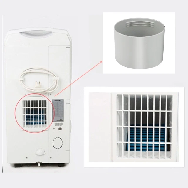 Portable Air Conditioner Interface Threaded Exhaust Hose Connector (150mm) 3