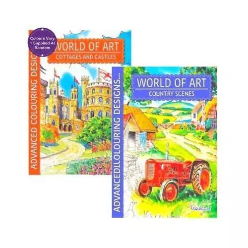 Castle & Country Colouring Books Assorted