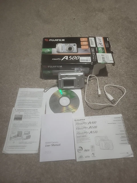 Fujifilm FinePix A500  Digital Camera boxed & Tested