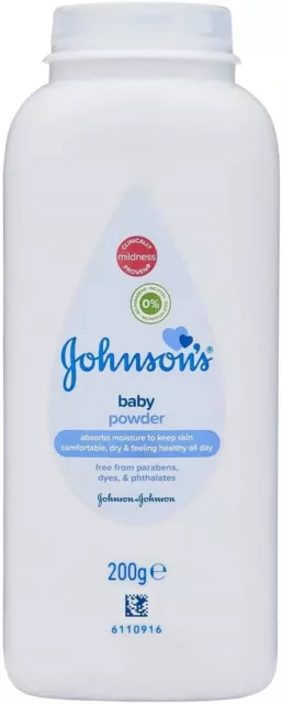 JOHNSON'S Baby Powder 9 oz (Pack of 3)