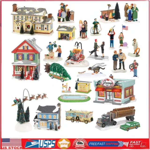 Xmas Christmas Department 56 National Lampoon Vacation Griswold Holiday Decor US