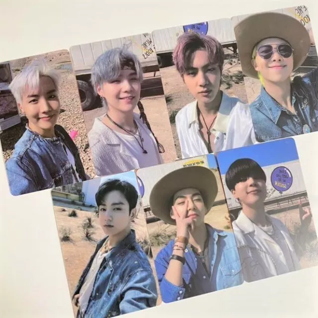 BTS Butter Lucky Draw M2U Official Photocard RM JIN SUGA J-HOPE JIMIN JUNGKOOK V