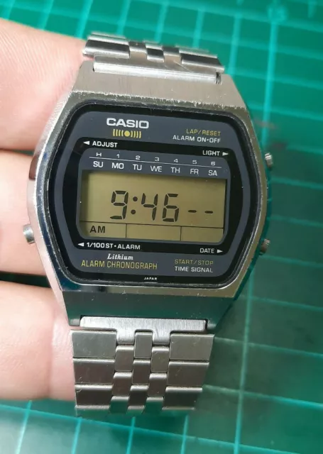 レア Vintage 1980's Casio 81QS-35 時計