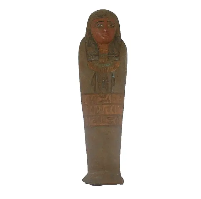RARO ANTIGUO EGIPCIO ANTIGUO Ushabti Shabti Estatua del faraón Historia de...