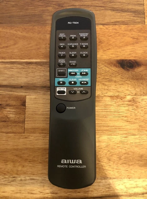 Télécommande AIWA RC-L01 - Pour LCX-01, RDX-01 - Original - Très Bon