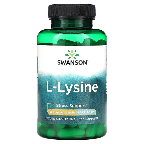 Comprimés De L-Lysine 660mg Oxford Vitality - Pour Boutons De Fièvre, Végétalien