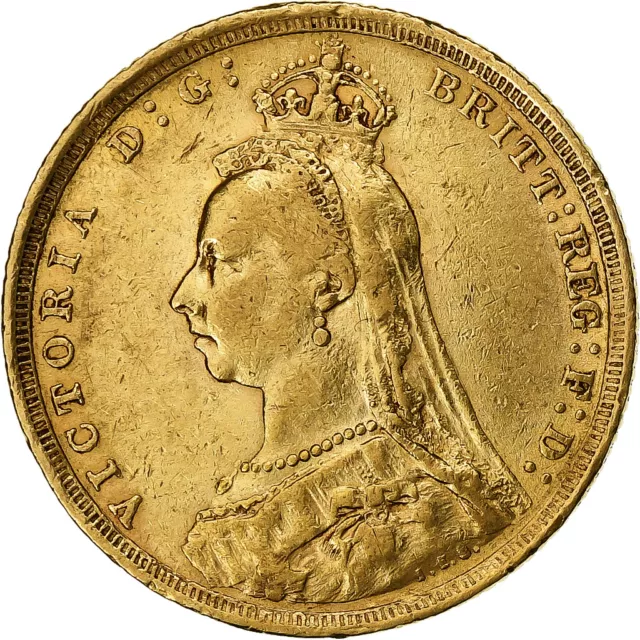 [#1048162] Großbritannien, Victoria, Sovereign, 1888, Gold, SS, KM:767