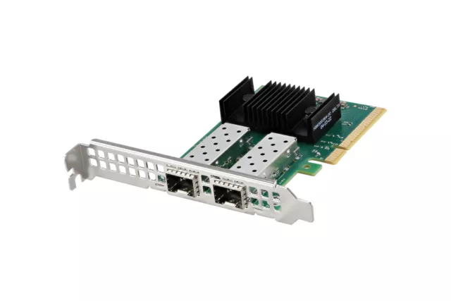 Dell Mellanox MCX631102A ConnectX-6 Dual Port Full Height Network Interface C...