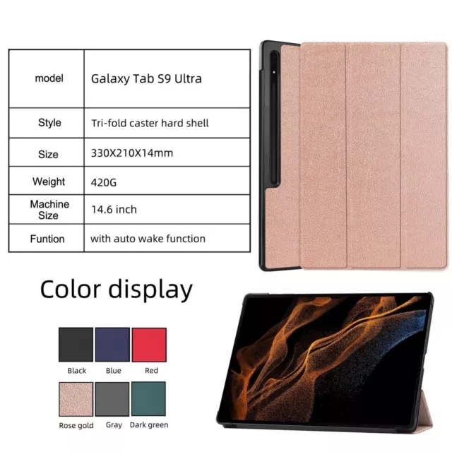 PC Case Suitable For Samsung TAB S9 Ultra 14.6 Inch Tablet (2023 Released)