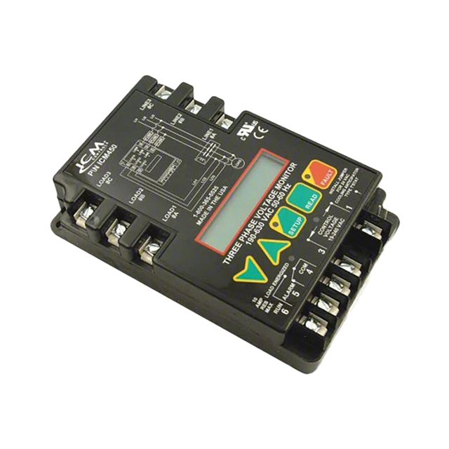 ICM CONTROLS ICM450A Programmable 3Phase Line Voltage Monitor 178.92