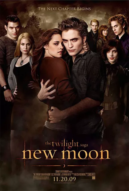 Romance Film Poster Print Wall Decor "Twilight: New Moon" Kristen Stewart Gift