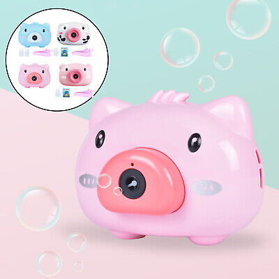 Giocattolo portatile a forma di bolla di maiale per bambini Bubble Maker