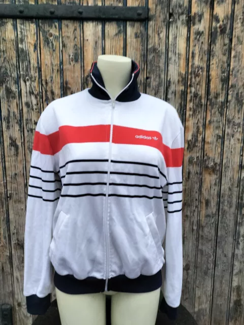 Vintage Ancienne VESTE de SURVÊTEMENT ADIDAS VENTEX " Made In France , Photos++