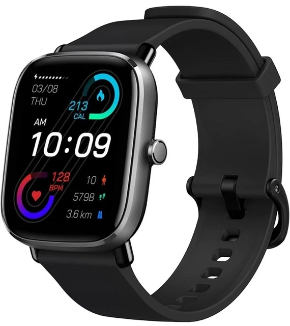 Mini Android Watch AMAZFIT GTS 2 Mini Smart Watch for Men Android iPhone, Alexa Built-in ...