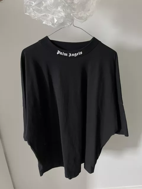 PALM ANGELS - T-Shirt - Black - Medium Slim Fit £28.00 - PicClick UK