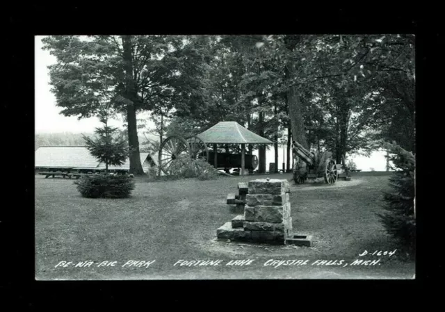 RPPC Crystal Falls, MI Michigan Pe-wa-bic Park Fortune Lake