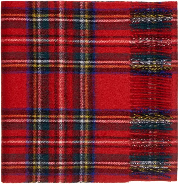 100% Lambswool Tartan Scarf