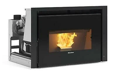 EXTRAFLAME COMFORT P85 PLUS INSERTO CAMINETTO 12KW 344 m3  PELLET CANALIZZATO