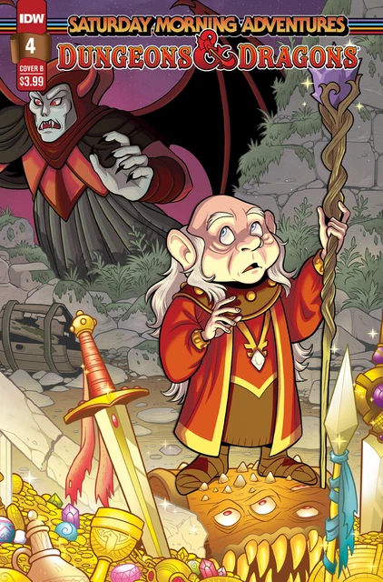 Dungeons & Dragons: Saturday Morning Adv #4 Var B (Hickey) 4/24/23 PRESALE
