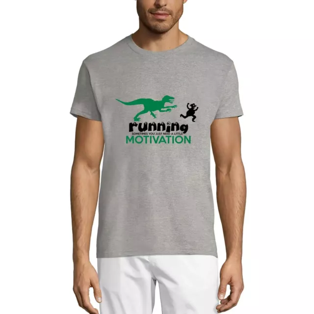 Camiseta Estampada para Hombre Correr A Veces Sólo Necesita Un Poco De