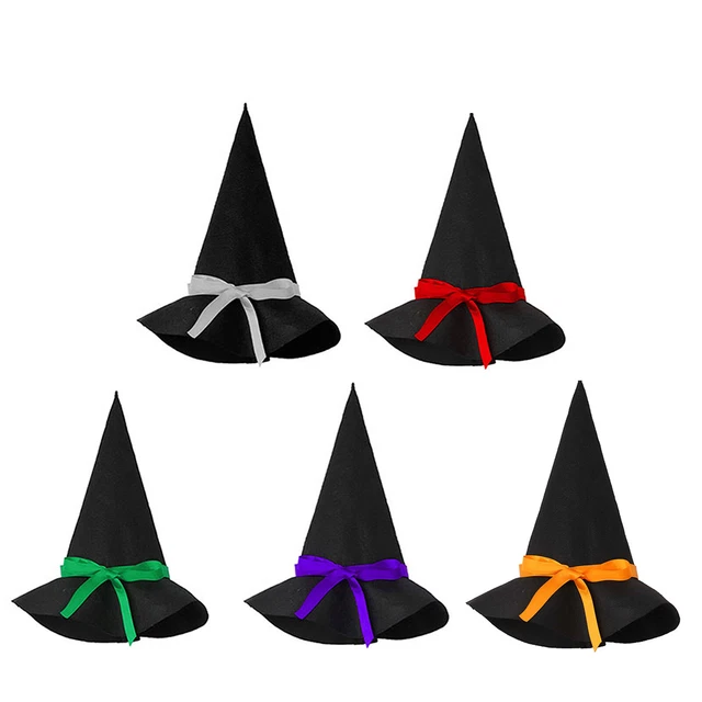 Cappello da strega bambini performance teatrale copricapo oggetti di scena costume abbigliamento