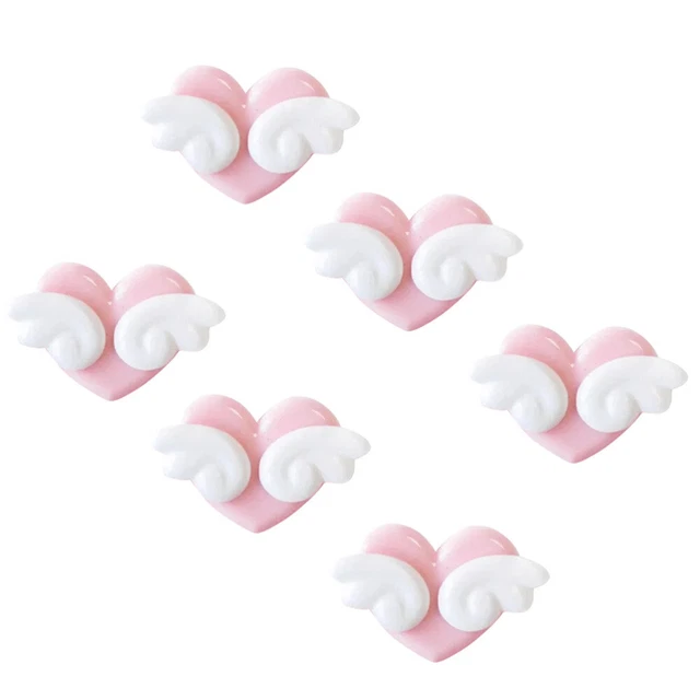 6 Pcs Clips Ordnerklammer Herz Büroklammer Herzförmig Fotoordner
