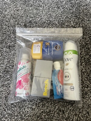 plastic bags for airport security