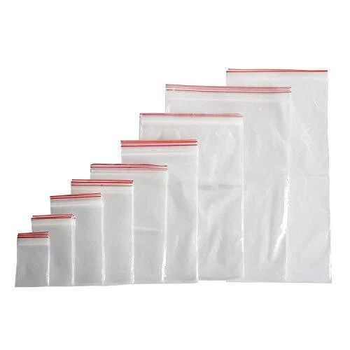 TM Maxx Lot de 100 sacs d'expédition refermables en plastique avec fermeture ...