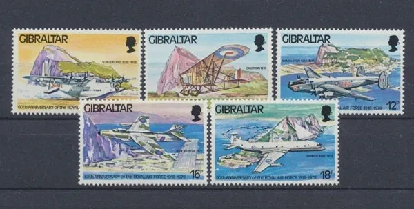 Gibraltar, MiNr. 378-382, postfrisch - 62957