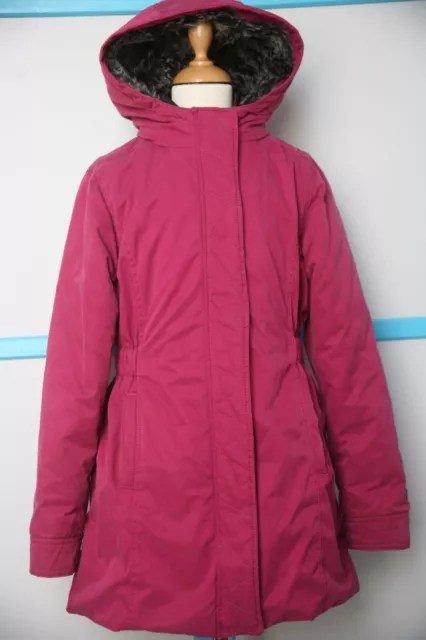 10 ANS PARKA grand froid à capuche fille   CATIMINI   framboise /capuche fixe